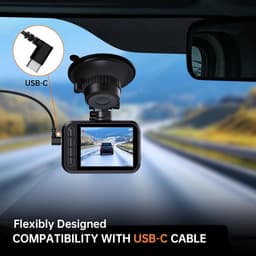 Hoogwaardige Dashcam voor Auto - 2.5K + 1080P Full HD Beeldkwaliteit — thumbnail 5