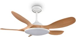 REALITY FLEN - Ventilator - Wit - incl. 1x SMD 24 W - Afstandsbediening - Geintegreerde dimmer - Traploos instelbare lichtkleur - Geheugenfunctie via de afstandsbediening - Zomer- en wintermodus - 6 snelheidsniveaus — thumbnail 2