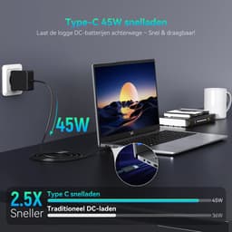 Blackview Hibook 6 Laptop 15,6 inch Full HD - 16 GB RAM - 256 GB SSD + DCM6 14" Dubbele Draagbare Monitor , FHD IPS Scherm, Dual-band WiFi, (Grijs) — thumbnail 5