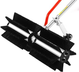 43CC Benzine Veegmachine – Handveger – Motorbezem – Bladveger – Tuinveger – 60 cm Borstelbreedte – 1,7 PK Motor – Stevige Constructie — thumbnail 2
