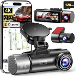 4K Dashcam voor Auto - Hoge Resolutie Rijbeveiliging — thumbnail 1