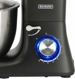 Foodprocessor 5.5 Liter Zwart met 8 Snelheden en Pulsefunctie — thumbnail 3