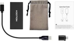 Externe SSD harde schijf 1 TB - Snelle Portable SSD tot 550 MB/s, USB 3.1 Gen2 voor Gaming en Meer — thumbnail 4