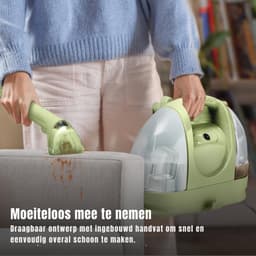 RONN® Tapijtreiniger machine - Tapijtreiniger - Tapijtreiniger apparaat - Groen - ‎46cm x 24cm x 35cm — thumbnail 5