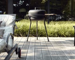 ZEE - KORO - Barbecue - Poedergelakt staal - Zwart — thumbnail 5