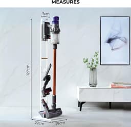 XEMM - Universele Metalen Standaard Voor Dyson Steelstofzuigers - Stofzuiger Standaard - Zwart — thumbnail 2