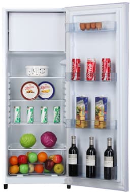 Fagor FAF5212 Koelkast Vrijstaand 218L met Vriesvak 4 - Stille Koelkast 41 dB - Compacte Koelkast met LED Verlichting - Wit - Omkeerbare Deur - Label E - Hoogte 141 cm — thumbnail 1