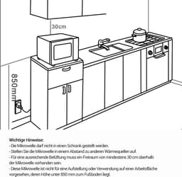 RFWR® Grill-magnetroncombinatie met stoomfunctie en 25 L ovenruimte — thumbnail 2