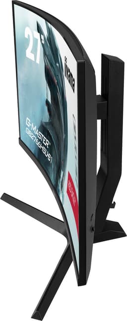 iiyama G-Master GB2766HSU-B1 Red Eagle - 27 inch - Full HD - VA - 165 Hz - Verstelbaar - Curved — thumbnail 2