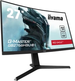iiyama G-Master GB2766HSU-B1 Red Eagle - 27 inch - Full HD - VA - 165 Hz - Verstelbaar - Curved — thumbnail 5