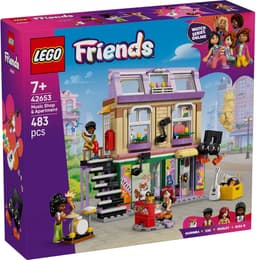 Lego Friends 42653 Muziekwinkel En Appartement Bouwstenen — thumbnail 1
