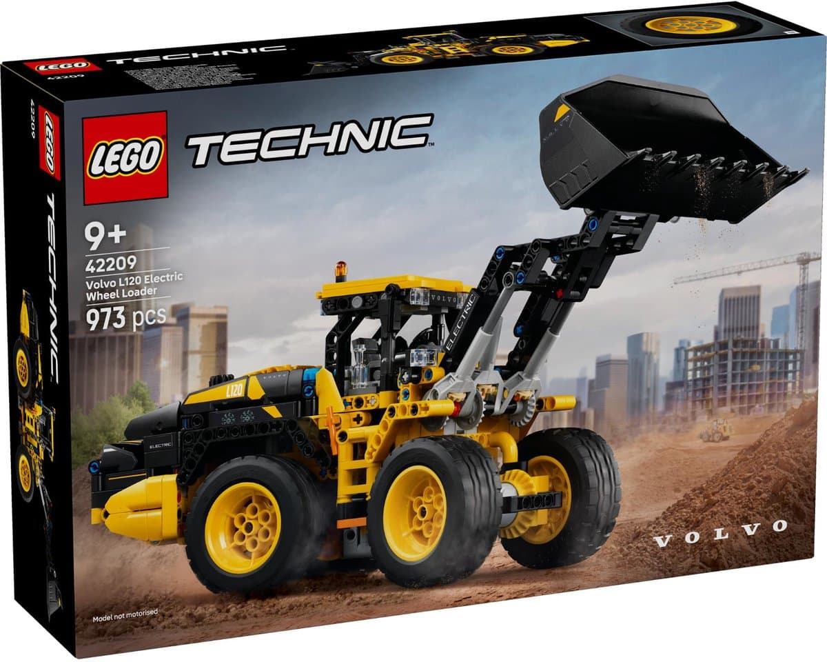 Lego Technic 42209 Volvo L120 Electric Wiellader Bouwstenen — afbeelding 1