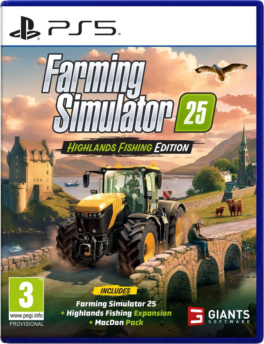 Farming Simulator 25 Highlands Fishing Edition PS5 — afbeelding 1