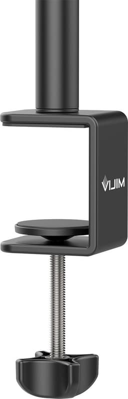 VIJIM LS08 Statief met tafelklem en arm - Drie delen - Maximale hoogte 96 cm - voor tafel/bureau tot 5 cm dik - Zwart — thumbnail 3