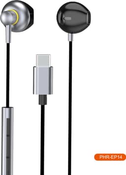 usb C oortjes met draad - Bedrade oordopjes met usb C aansluiting - usb C headset met microfoon - Oordoppen geschikt voor Samsung Galaxy S26/S25/S24/S23/S22/S21/S20 — thumbnail 3