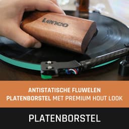 Lenco LP Schoonmaakset voor Platenspeler - Platenborstel - Vinyl en Naald Reinigingsset - Naaldborstel - TTA-6IN1 — thumbnail 3