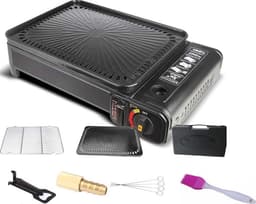 SMH LINE® Party Grill - Camping Grill - Camping kooktoestel - Safari Chef — thumbnail 1