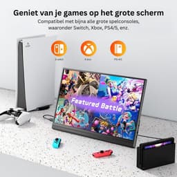 Portable Monitor - Draagbare Scherm - Uitbreider - Full HD — thumbnail 3
