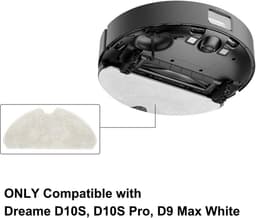 Reserveonderdelen, 6 stuks mop, Geschikt voor Dreame D10S, D10S Pro, D9 Max Gen 2, D9 Max White, F9 Pro robotstofzuiger, reserveonderdelen — thumbnail 4