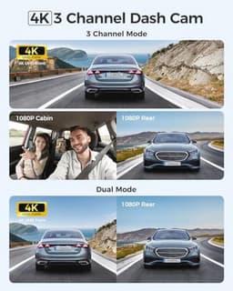 Dashcam 4K + 1080p met GPS en nachtzicht — thumbnail 5