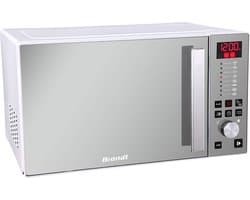 Zilveren Magnetron met Grillfunctie 900W en 8 Programma's - 26L Inhoud