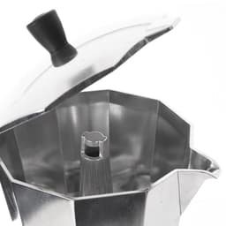 Orion - Aluminium Kawiarka - 450 ml - Inductie Geschikt - Zwart Handvat — thumbnail 3