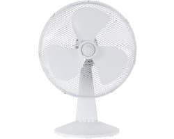 Krachtige Tafelventilator 40 cm - Stil, 3 Snelheden & 90° Oscillatie | Ideaal voor Thuis en Kantoor