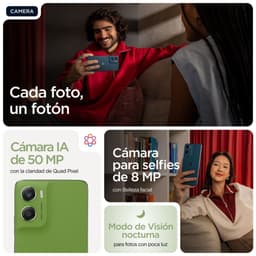 Smartphone Motorola PB980005SE MediaTek Helio G81 4 GB RAM 64 GB Green — thumbnail 2
