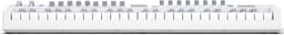 Novation Launchkey 49 MK4 - MIDI Keyboard Controller - 49 Semi-Gewogen Toetsen - 4 Octaven - 16 FSR Drumpad - 9 Faders - 8 Encoders - OLED Display - USB-C - 5-Pins MIDI - Wit — thumbnail 2