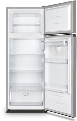 Heinner HF-HS205SWDE++ Koel-vriescombinatie met Waterdispenser – 206 L – LED-verlichting – Omkeerbare Deur – Zilver – 5 Jaar Garantie — thumbnail 3