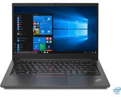 Lenovo ThinkPad E14 Gen 2 (Intel) Intel® Core™ i5 i5-1135G7 Laptop 35,6 cm (14") Full HD 8 GB DDR4-SDRAM 256 GB SSD Wi-Fi 6 (802.11ax) Windows 11 Pro Spaans Zwart