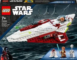 LEGO Star Wars - De Jedi Starfighter van Obi-Wan Kenobi Constructiespeelgoed — thumbnail 1