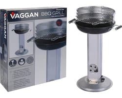 Vaggan RVS luxe barbecue met voorraadrek