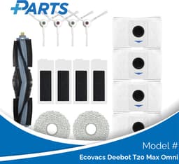 Ecovacs Deebot T20 Max Omni Onderhoudsset (Plus.Parts® alternatief voor DKT010095) — thumbnail 1
