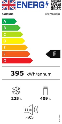 Samsung RS67A8810B1/EU amerikaanse koelkast Vrijstaand 609 l Zwart, Geborsteld staal — thumbnail 2