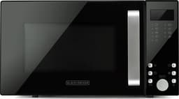 BLACK+DECKER - Vrijstaand Magnetron met Grillfunctie 23L – Digitaal Display – 9 Automatische Programma’s – Ontdooifunctie – Timer – 700W – Zwart — thumbnail 1