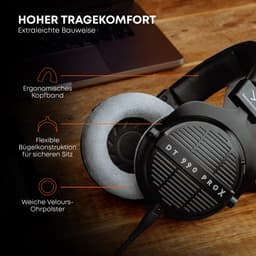Beyerdynamic DT 990 Pro X - Studio Koptelefoon - Ohm - Zwart — thumbnail 2