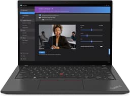 Lenovo ThinkPad T14 Gen 4 (Intel) Intel® Core™ i5 i5-1335U Laptop 35,6 cm (14") WUXGA 16 GB DDR5-SDRAM 256 GB SSD Wi-Fi 6E (802.11ax) Windows 11 Pro Engels Zwart — thumbnail 3