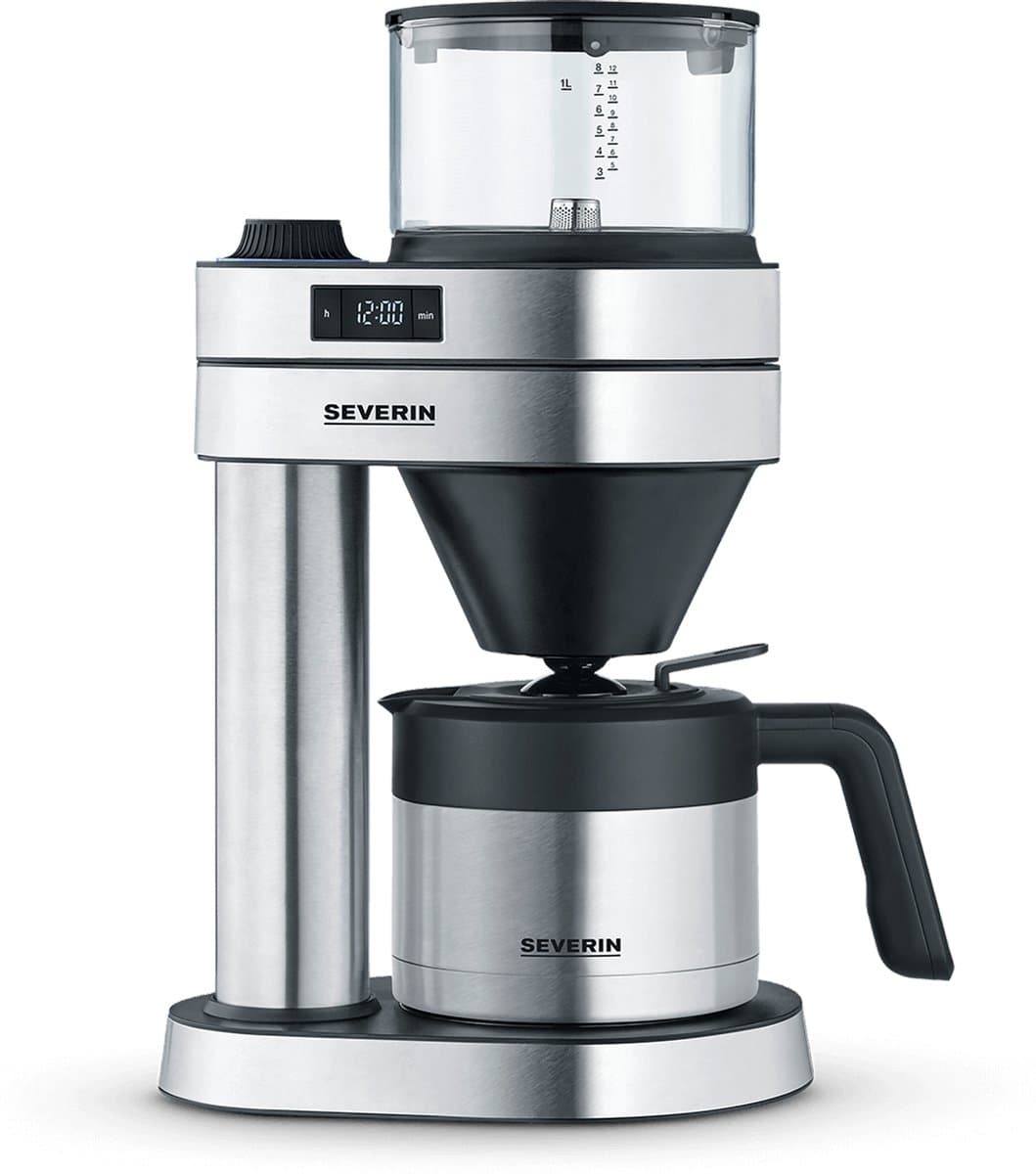 Severin KA5763 filter koffiezetter met thermoskan, timer en ontkalkingssysteem — afbeelding 1