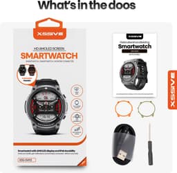 Xssive SW13 - Smartwatch Heren - 3-in-1 Robuuste Smartwatch met 2 Extra Frames - AMOLED - Bellen - Waterdicht - 7 Dagen Lange Batterijduur - Smartwatch — thumbnail 3