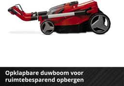 Einhell Professional Accu Grasmaaier RASARRO 36/38 Li Kit - Power X-Change - 36 V/Li-ion - Maaibreedte 38 cm - Aanbevolen gazonoppervlakte: tot 450 m² - 45 L opvangbak - Maaihoogte: 25-75 mm - Mulching functie - Incl. 2x 4.0Ah + 1x DUO-lader — thumbnail 4