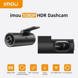 IMOU Dashcam T400 2K 1440P Auto Recorder met Continue Voeding (64gb) Zwart — thumbnail 3