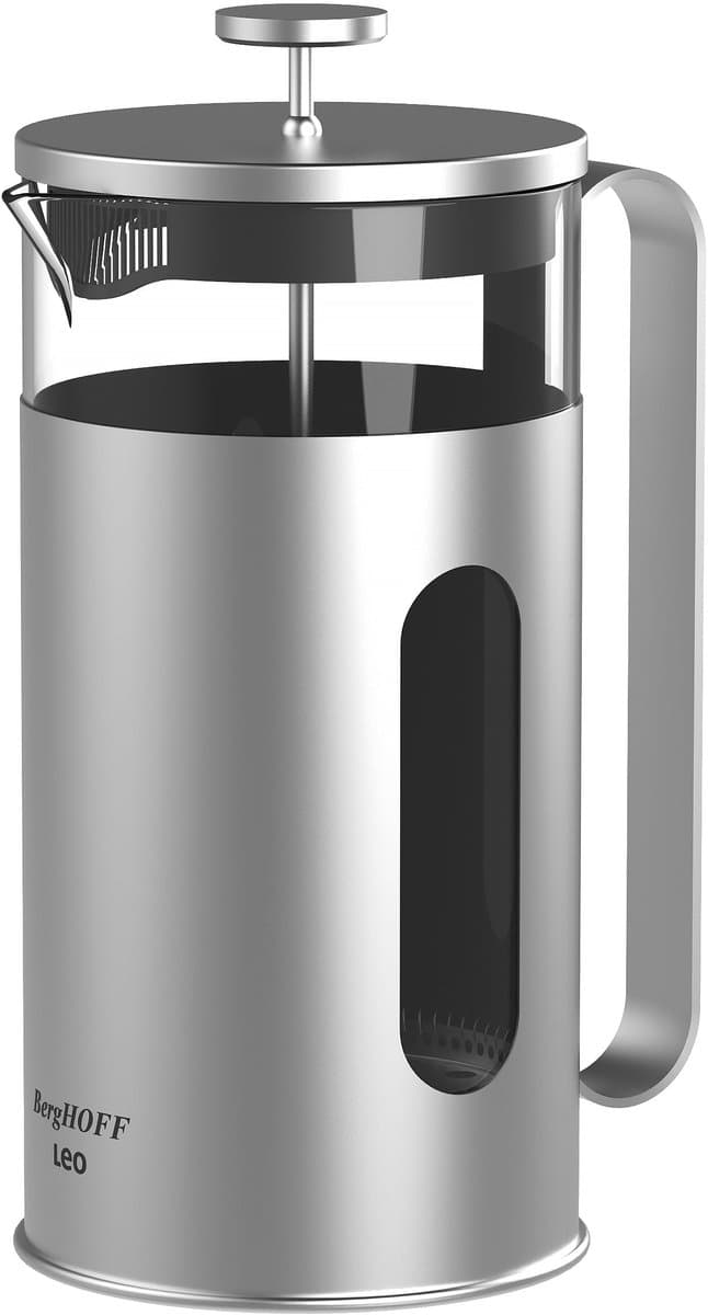 LEO Koffie- en theepers 1L - Metaal - — afbeelding 1