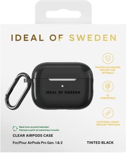 iDeal of Sweden Clear Case voor de Apple AirPods Pro - Tinted Black — thumbnail 4