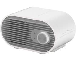 STYLIES Aircooler Maia - Mini Luchtkoeler - 25m² - 13,5W - 260ml - 3 Snelheden - Wit + GSM houder