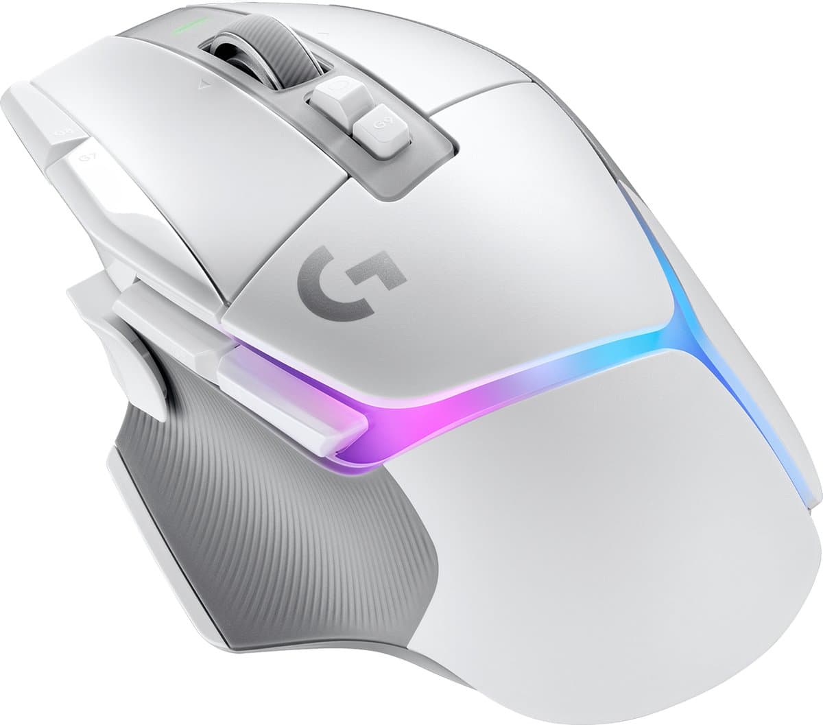 Logitech G502 X Plus - Draadloze Gaming muis - Rechtshandig - Optisch - RGB - Wit — afbeelding 1