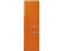 Smeg FAB32LOR5 - Koel- en vriescombinatie - Scharnier links - Oranje