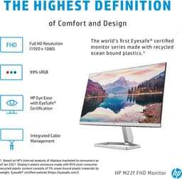 HP M22f - Full HD Monitor - 22 inch — thumbnail 4