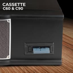 Denver Retro Platenspeler - Ingebouwde Speakers en Versterker - DAB Radio - Radio CD Speler - MRD51 - Hout — thumbnail 5