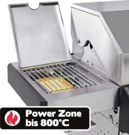 Gasgrill met Roestvrij Staal en Sear-Burner voor BBQ en Grilling — thumbnail 5